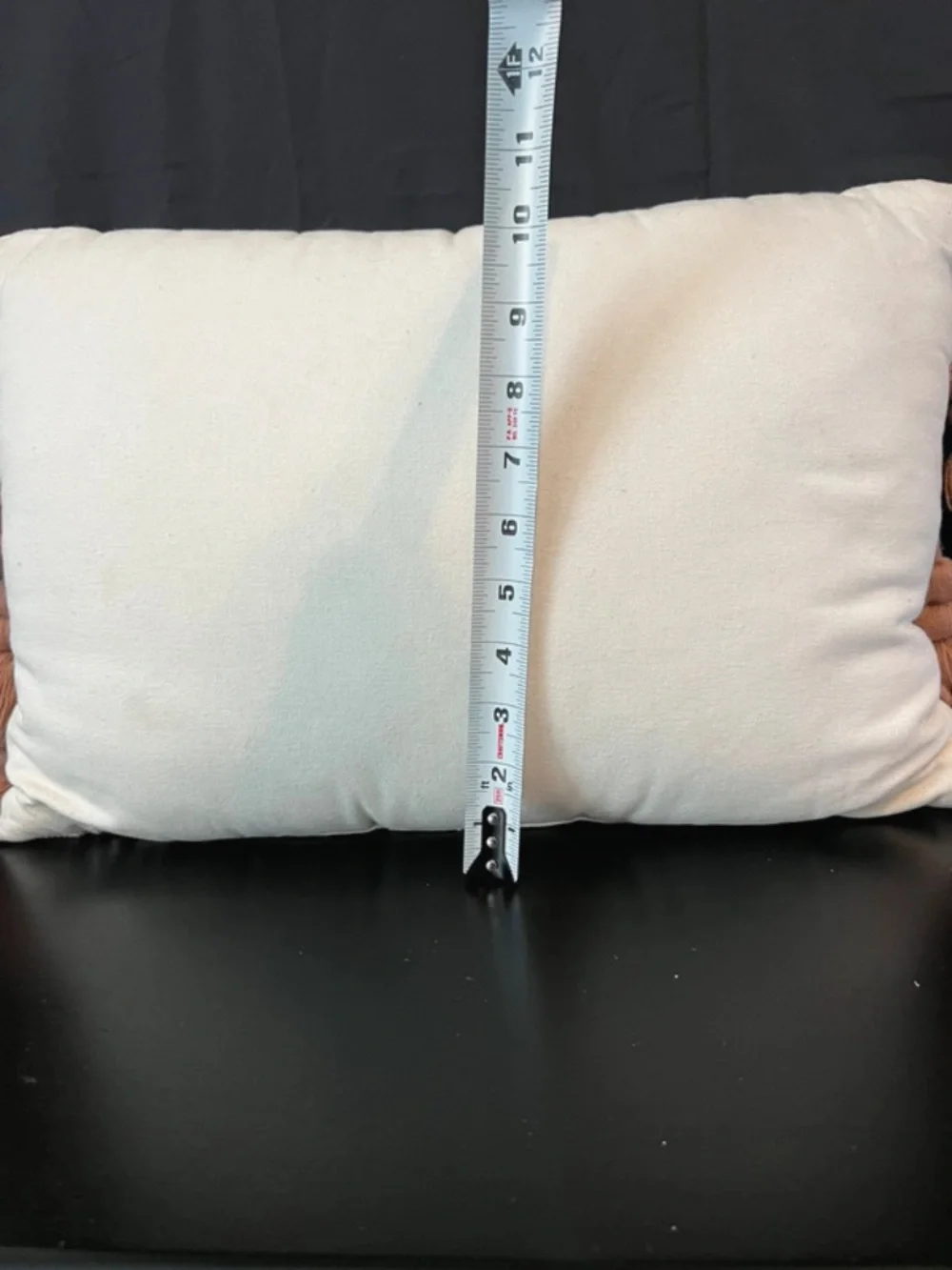 Hearth & Hand Cream and Dusty Rose Tassel Lumbar Pillow